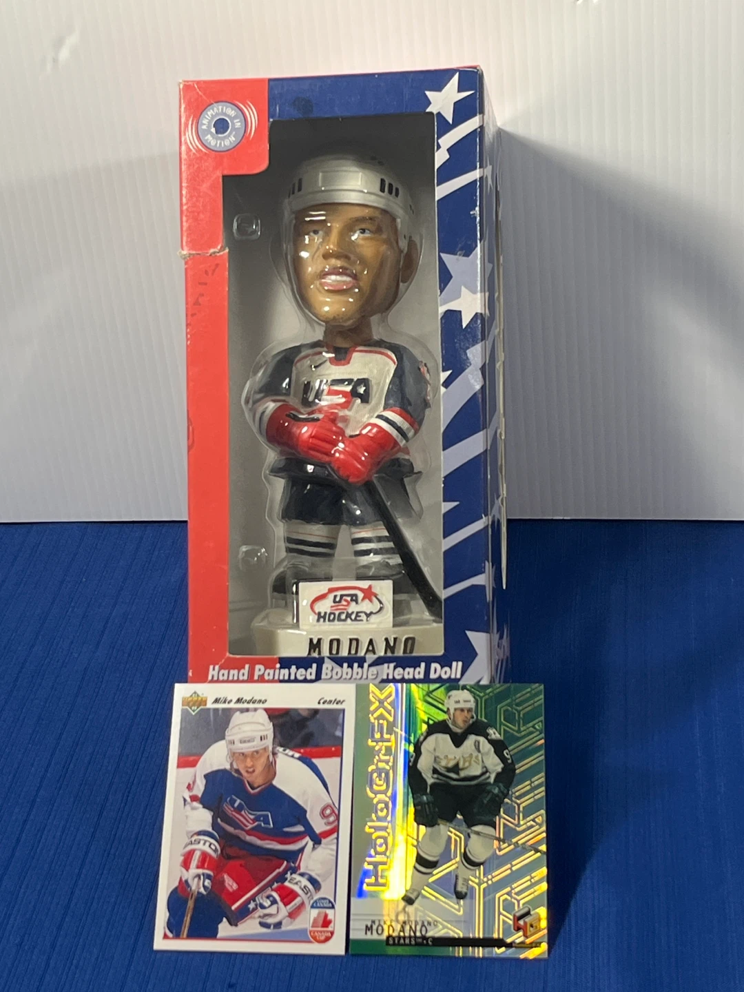 🏒 Vintage Mike Modano Team USA & Dallas Stars Memorabilia Lot