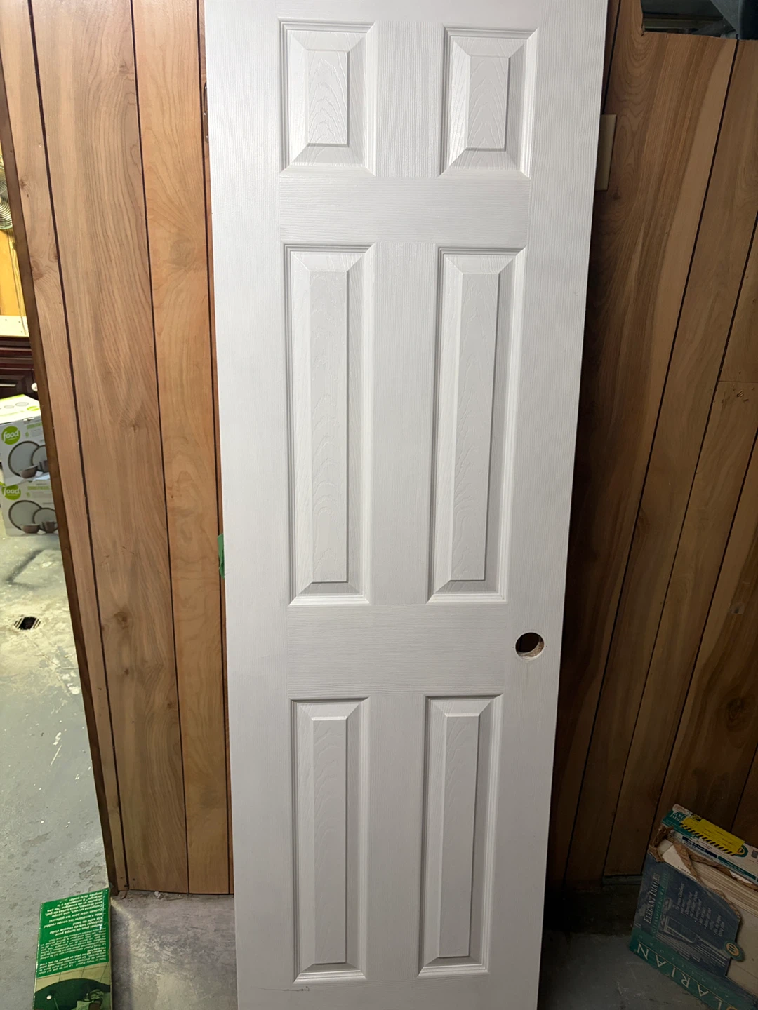24 inch six panel door