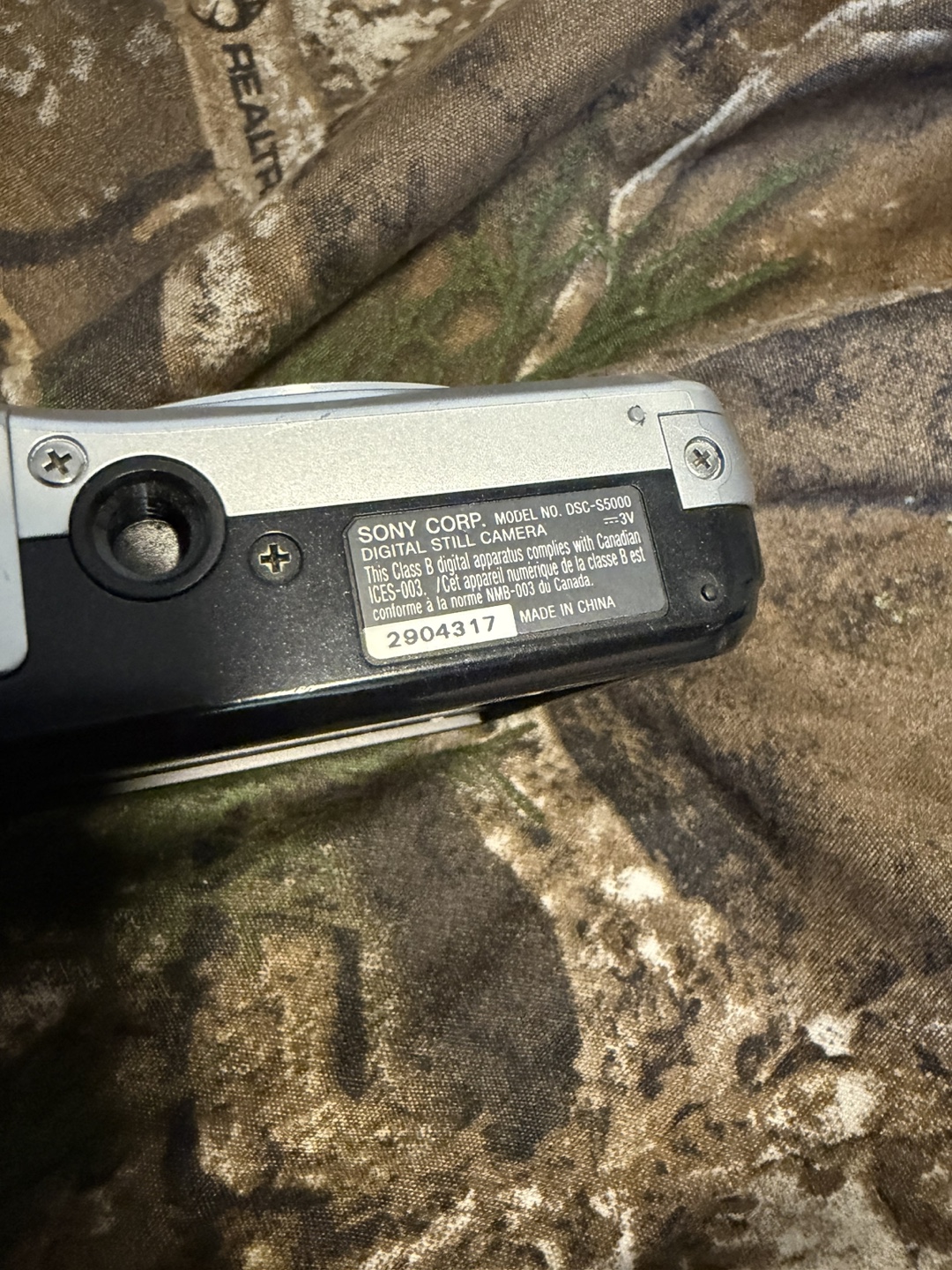 Sony Cyber-shot DSC-S5000 Digital Camera - photo 3