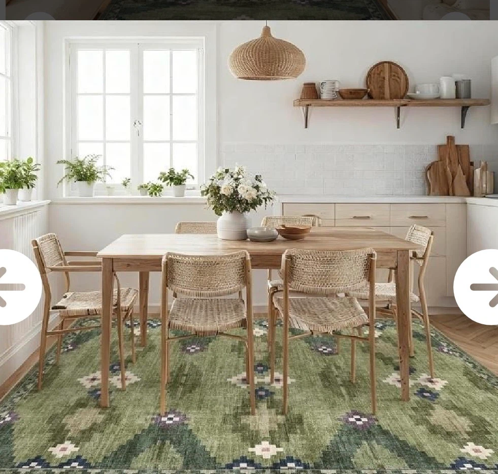 GarveeHome Mid Century Washable Area Rug for Livin - photo 2