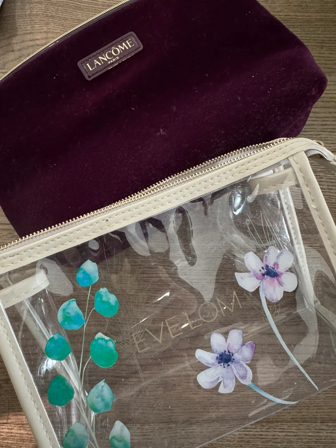 Bundle of Lancome and Eve Lom cosmetic bags - photo 2