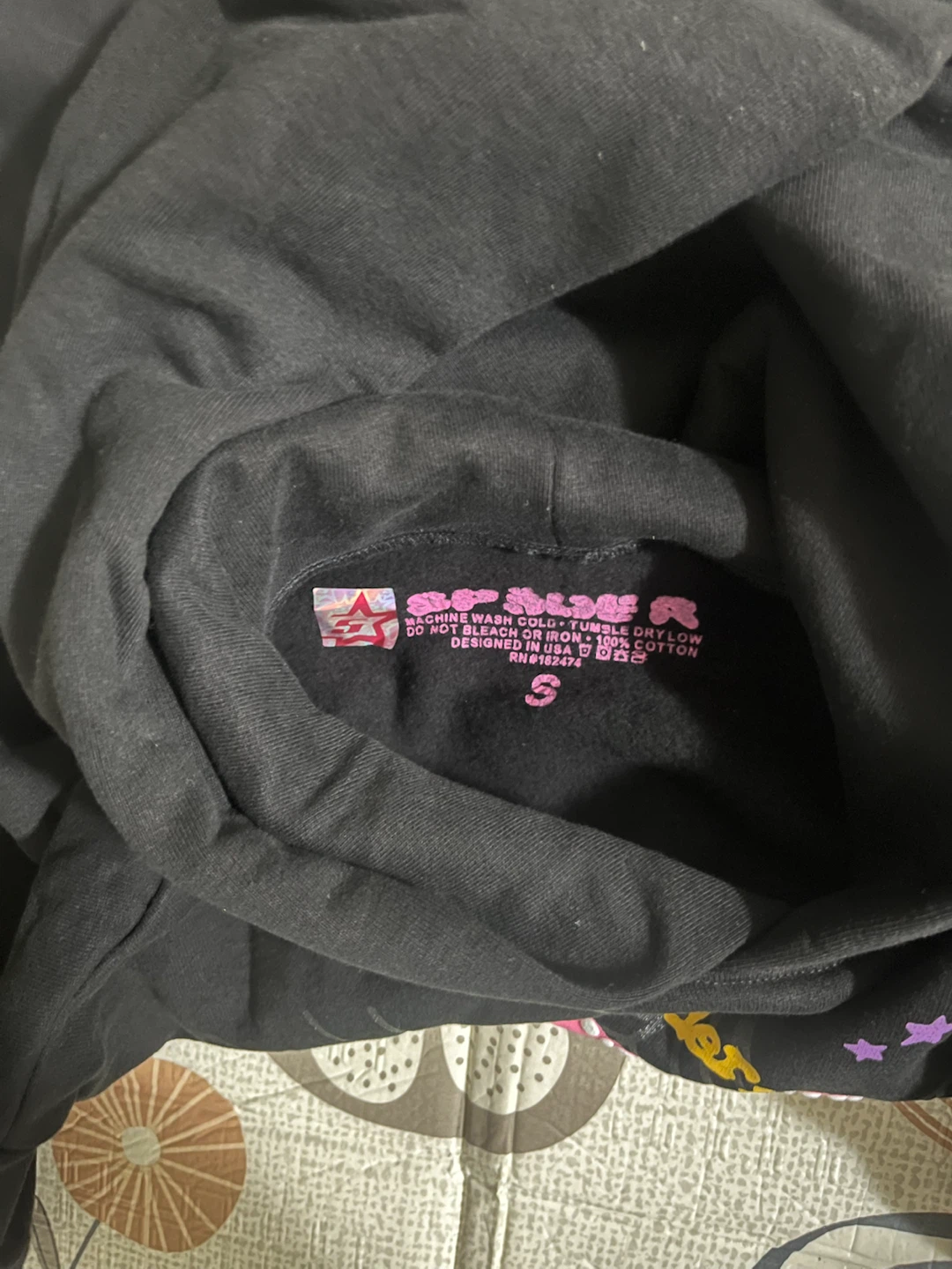 SP5DER Black Hoodie - photo 4