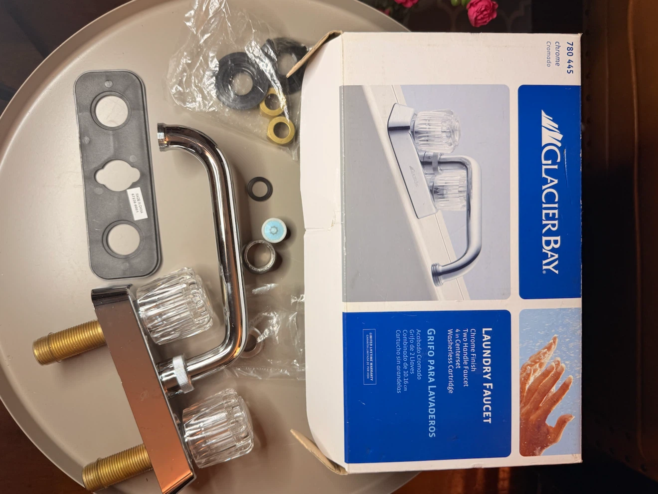 Glacier Bay Laundry Faucet