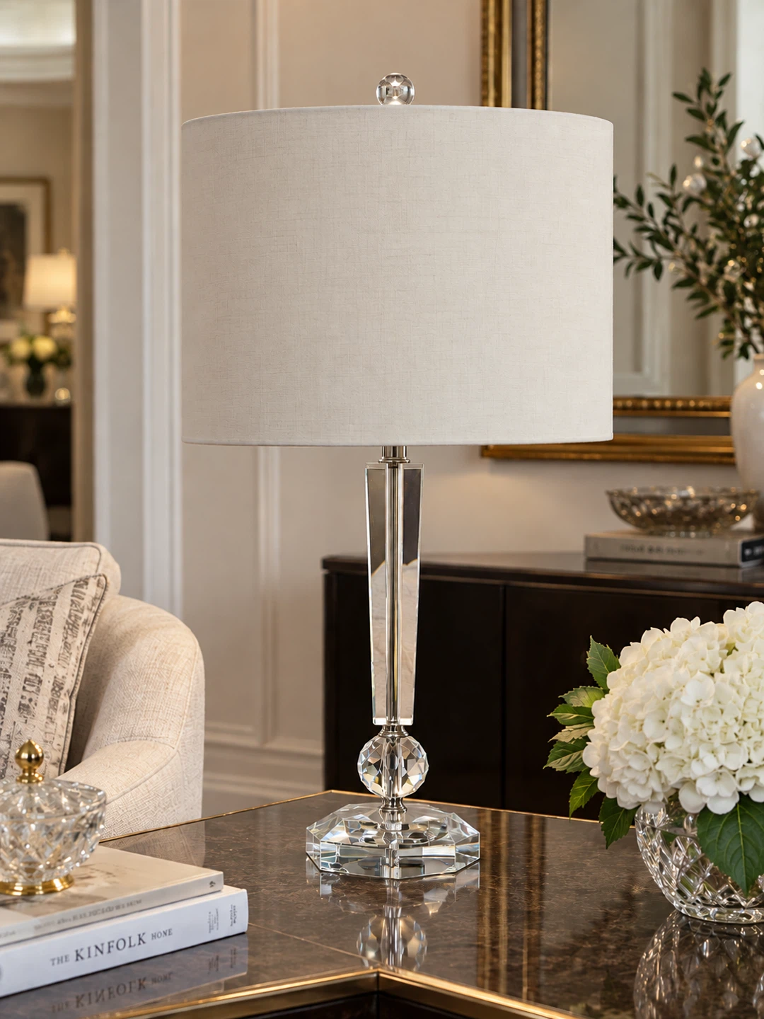 Elegant Crystal Table Lamp - photo 2