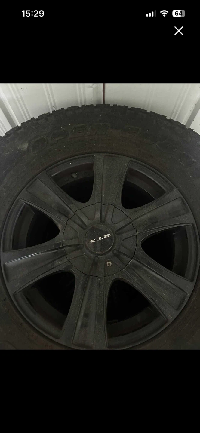 RTX Wheels with Toyo Open Country Tires