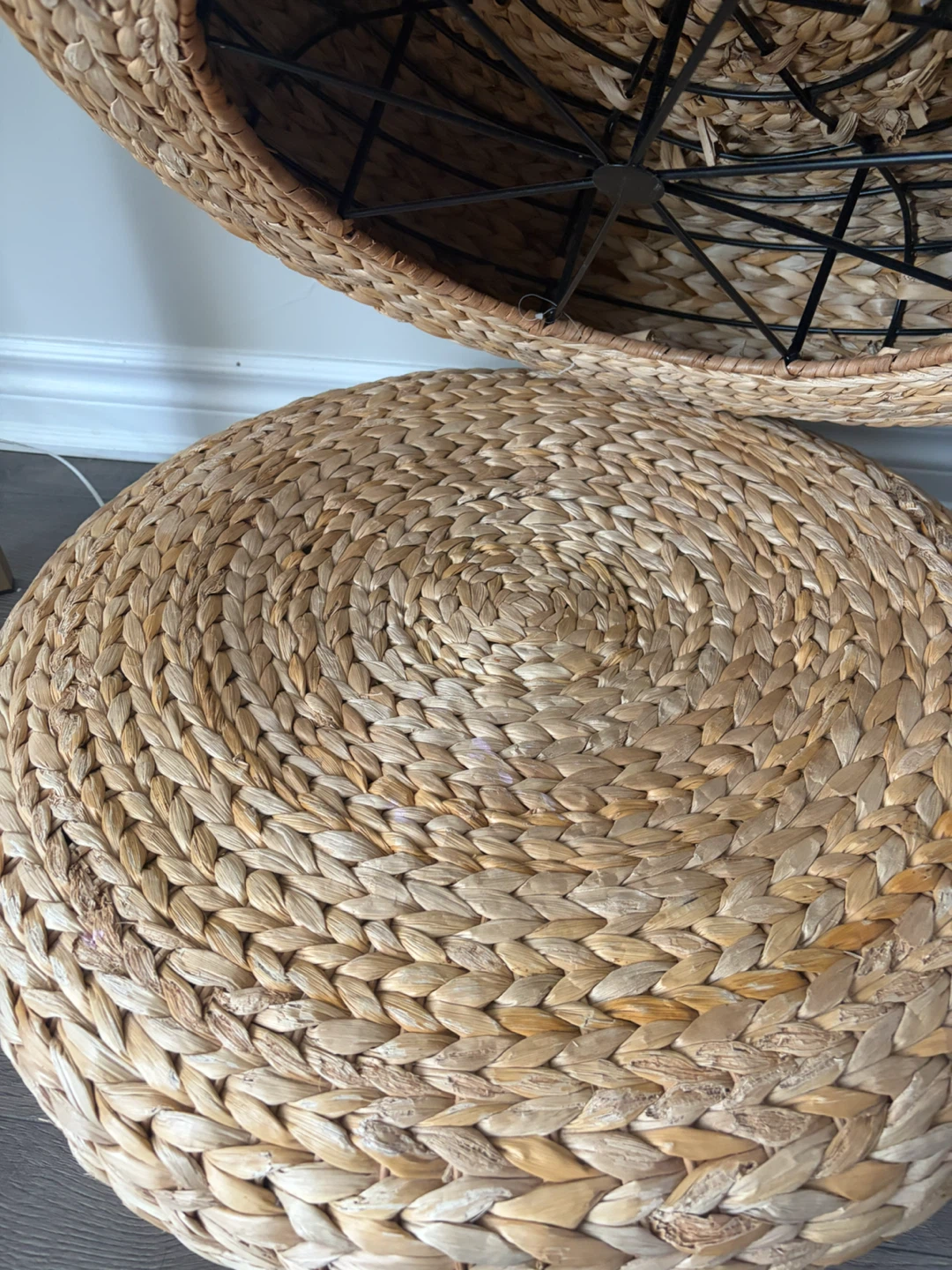 IKEA ALSEDA Banana Fiber Stool - photo 3