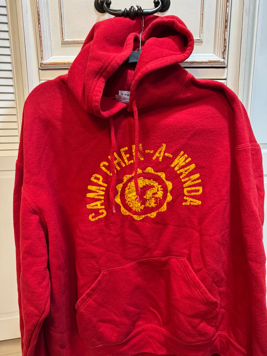 Red Camp Soffe Hoodie Size XL - photo 2