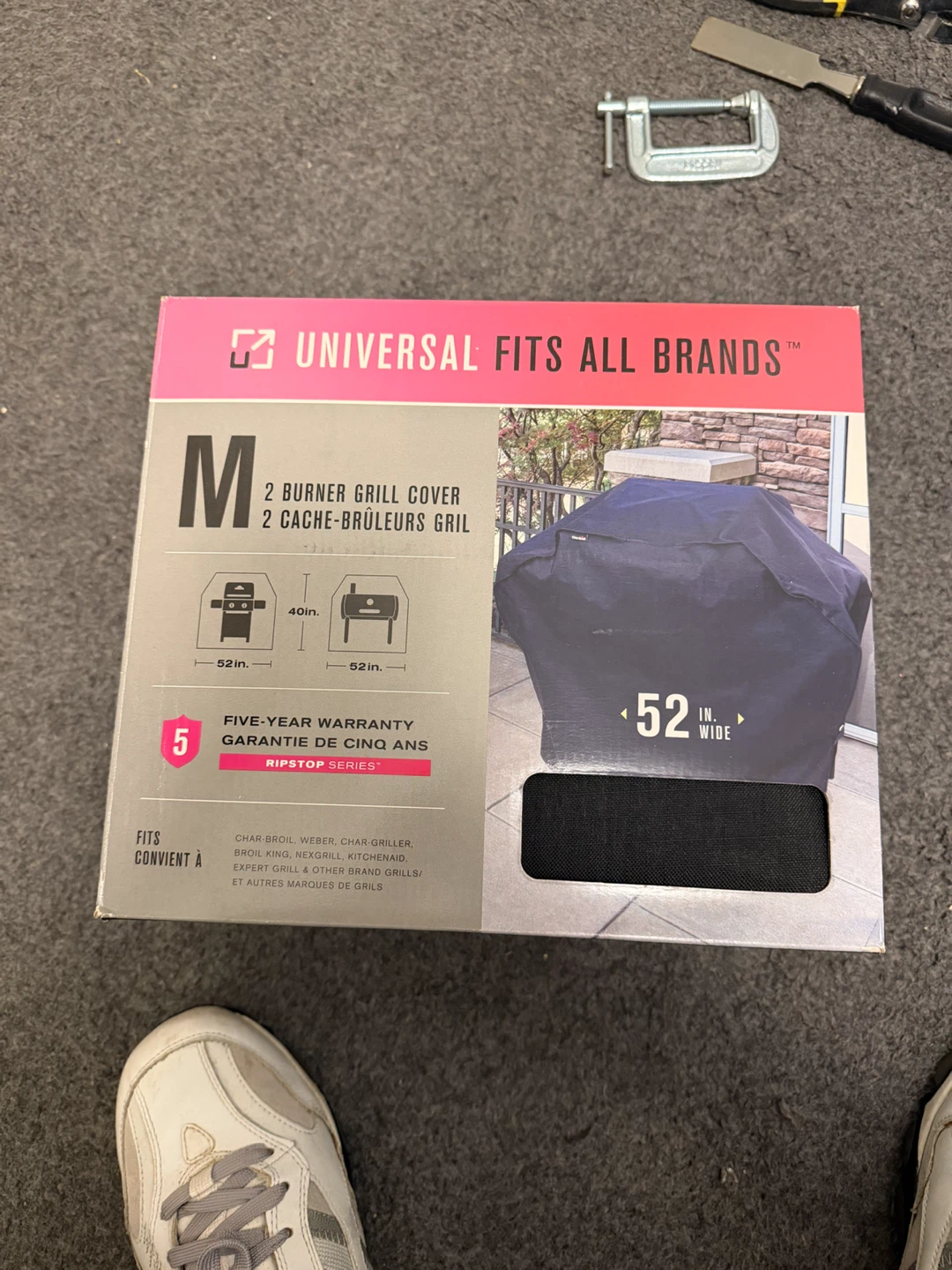Char-Broil Universal 2-Burner Grill Cover Size M - photo 4