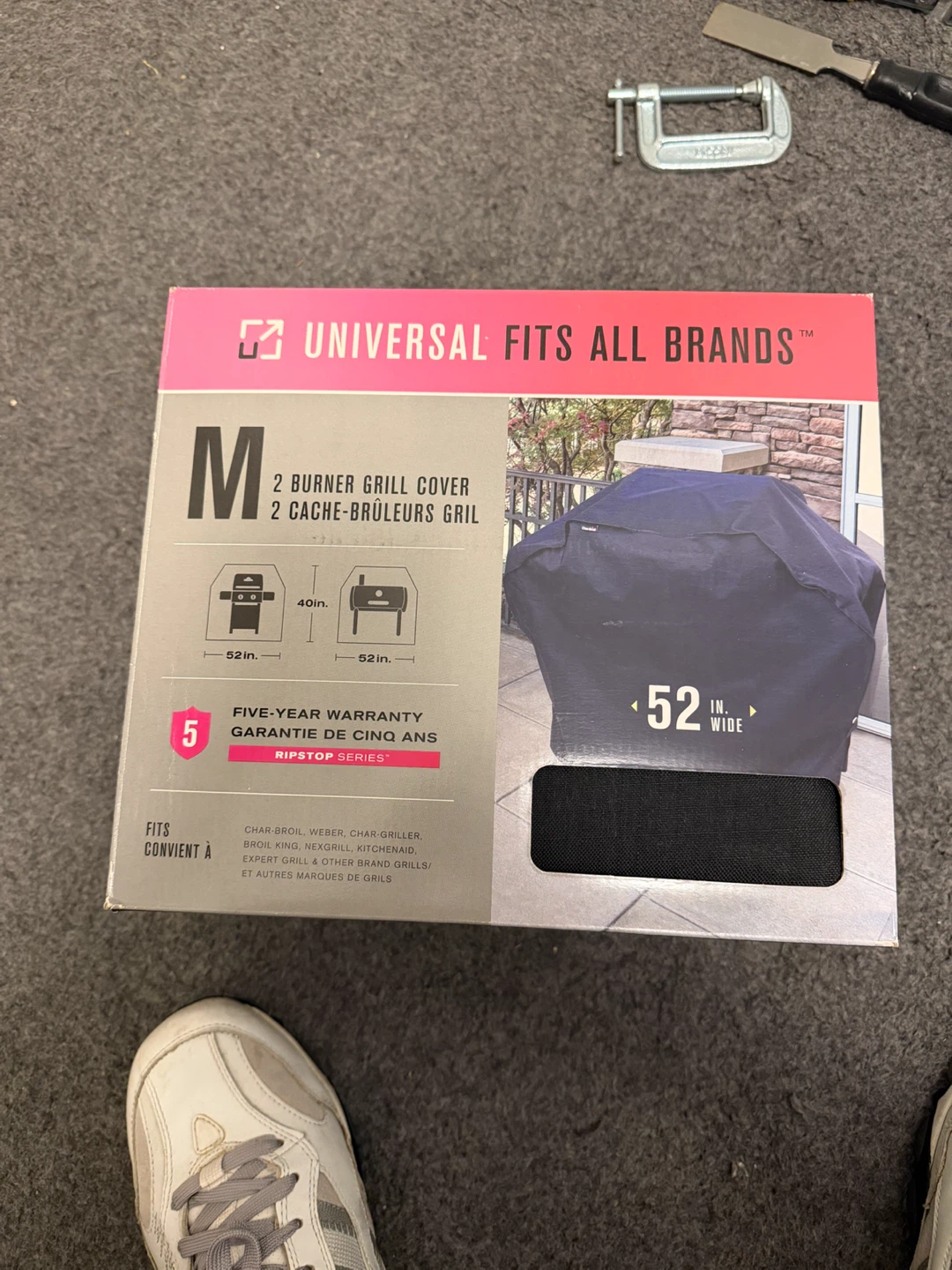 Char-Broil Universal 2-Burner Grill Cover Size M - photo 5