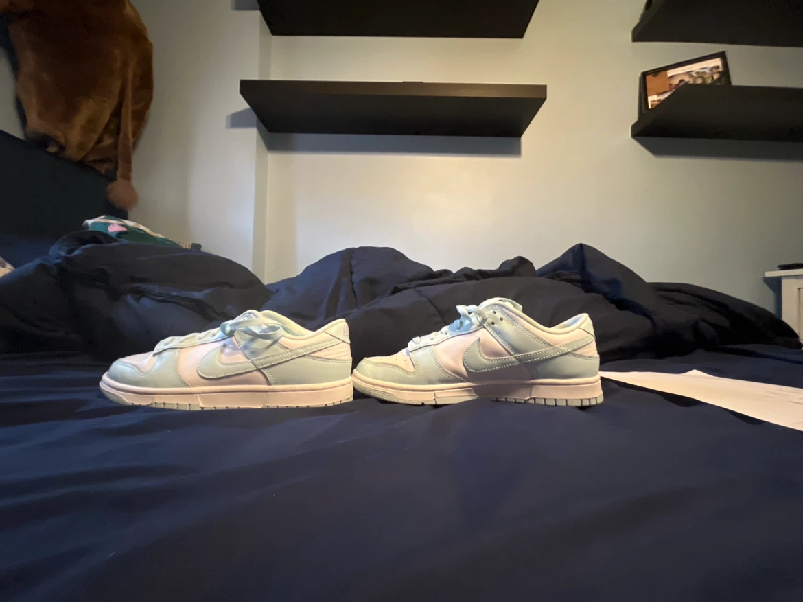 Nike Dunk Low Retro Sneakers Size 8