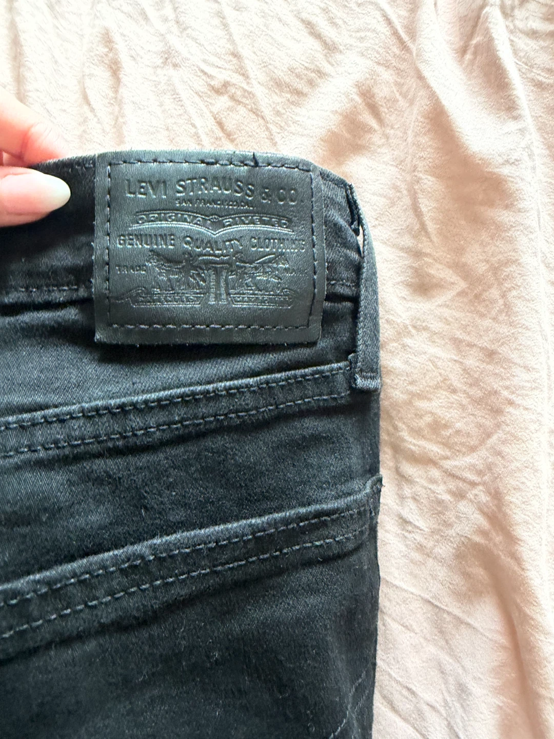 Levi's Premium 725 High Rise Bootcut Jeans - Black - photo 3