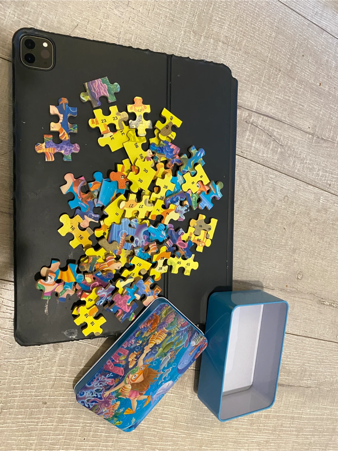Underwater Scene Jigsaw Puzzle in Tin - photo 2