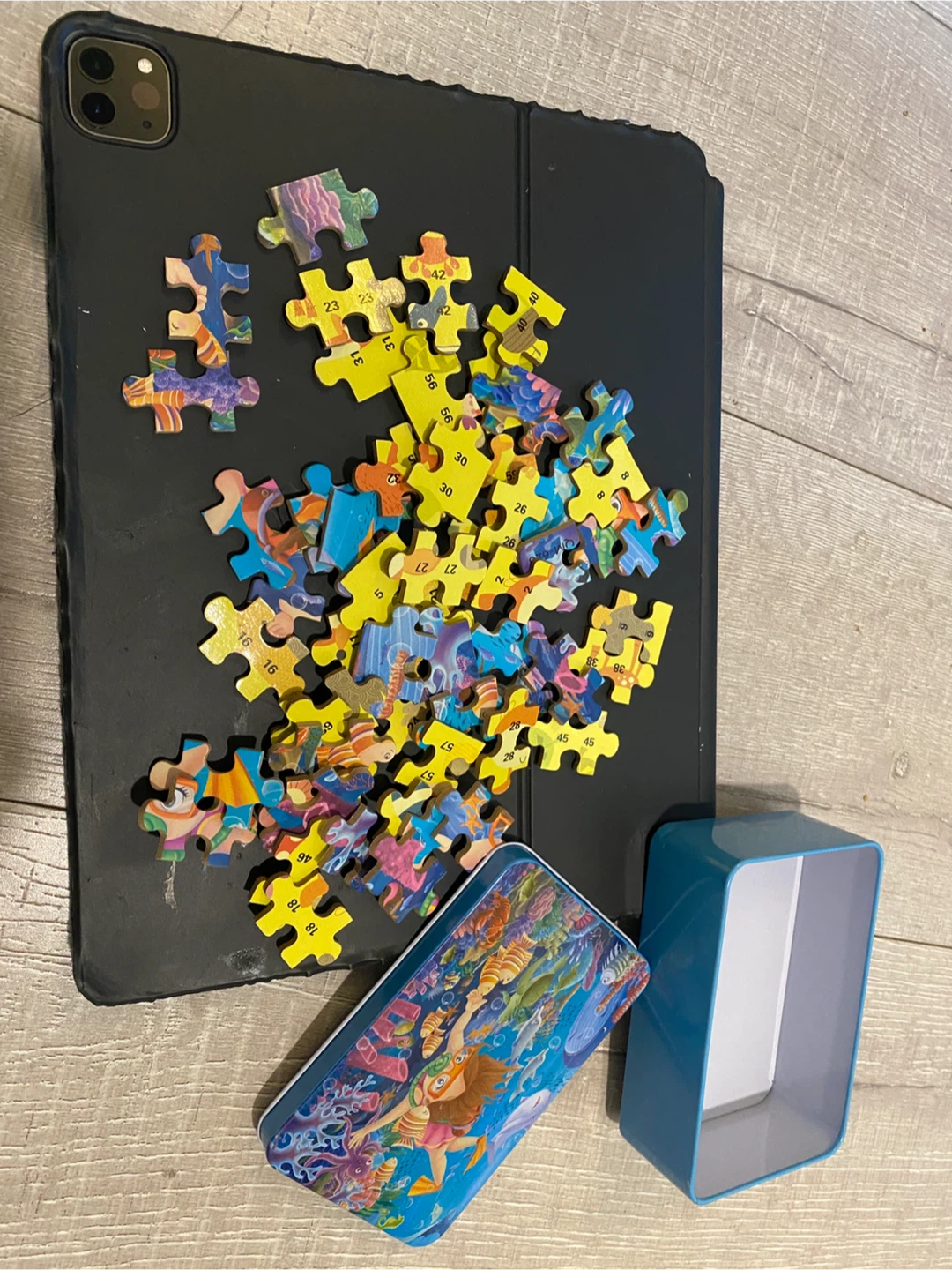 Underwater Scene Jigsaw Puzzle in Tin - photo 5
