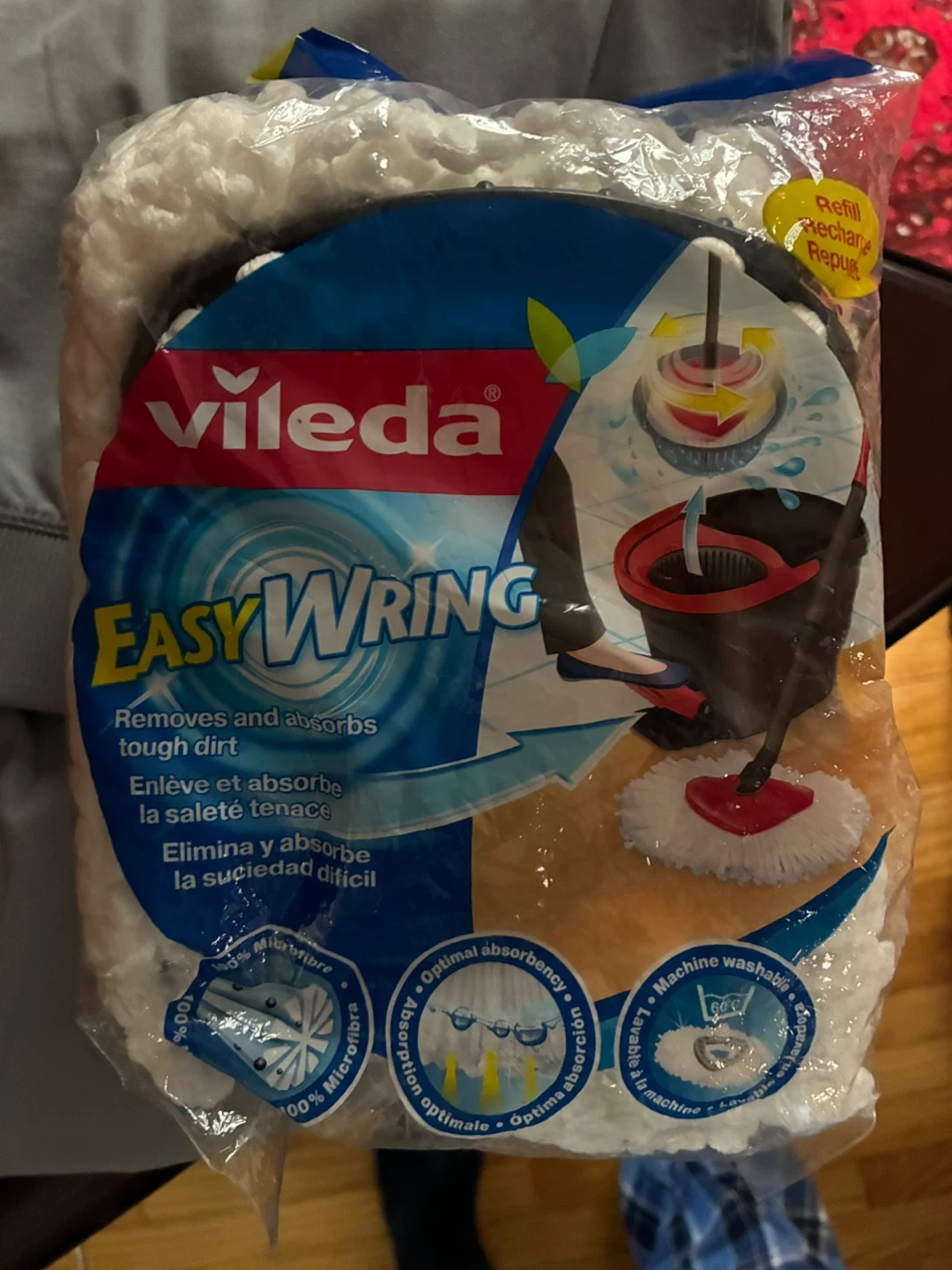 Vileda EasyWring Spin Mop Bucket + Unopened Mop Refill DONLANDS - photo 2