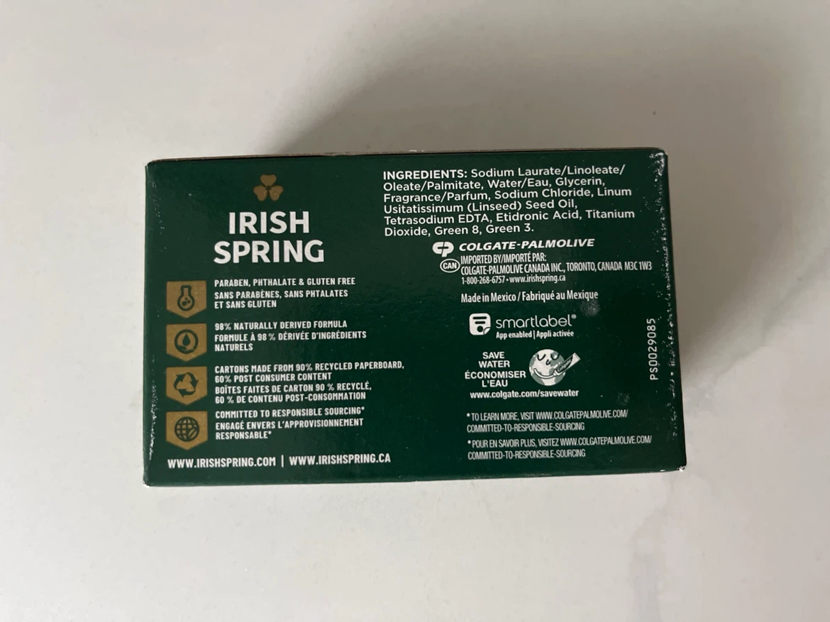 Irish Spring Original Clean Bar Soap 🏈 - photo 2