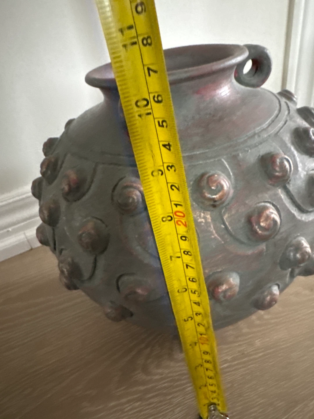 Handmade Decorative Thai Iron rich Vase - photo 5
