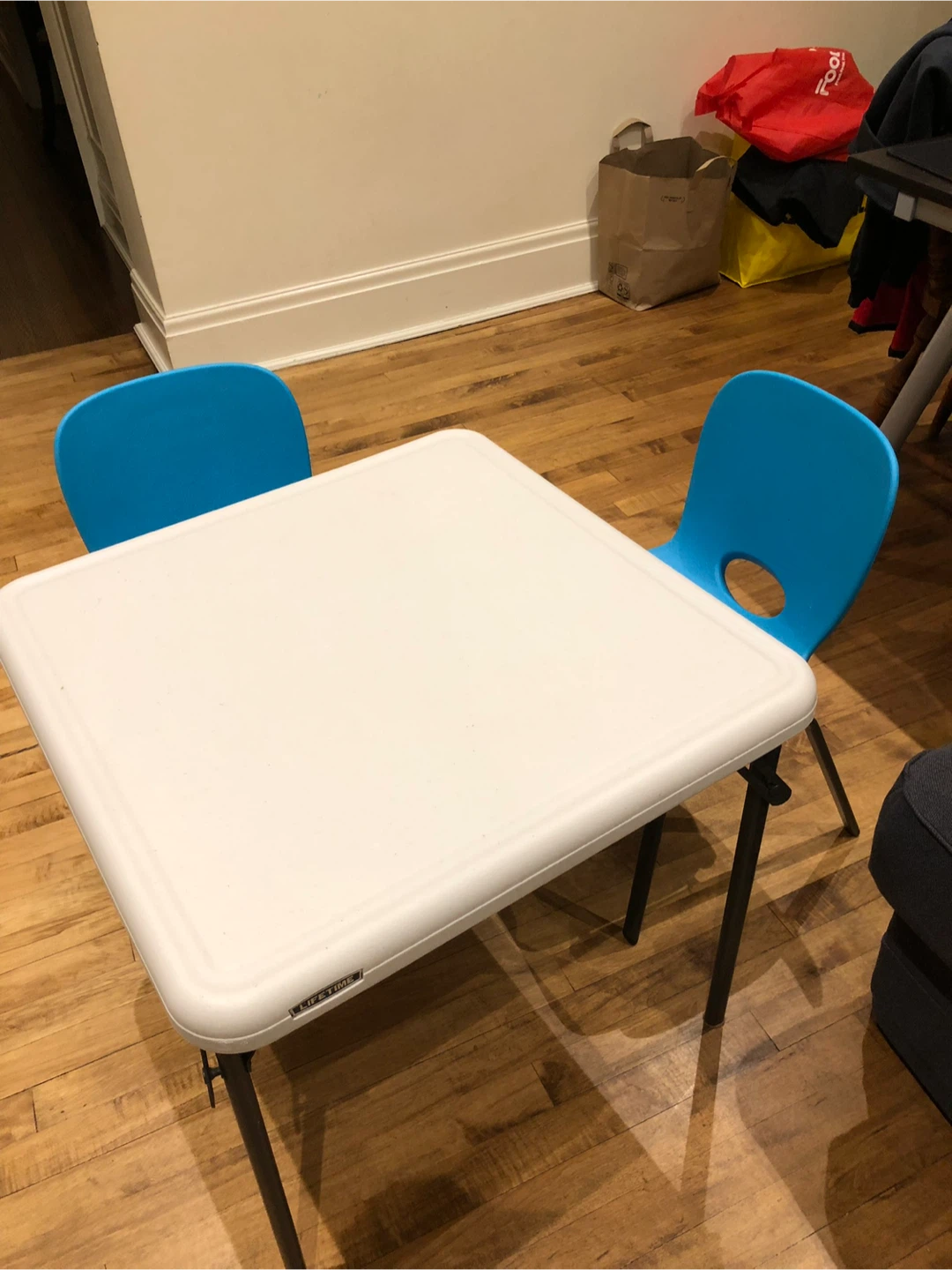 Lifetime Kids Table and Two Chairs