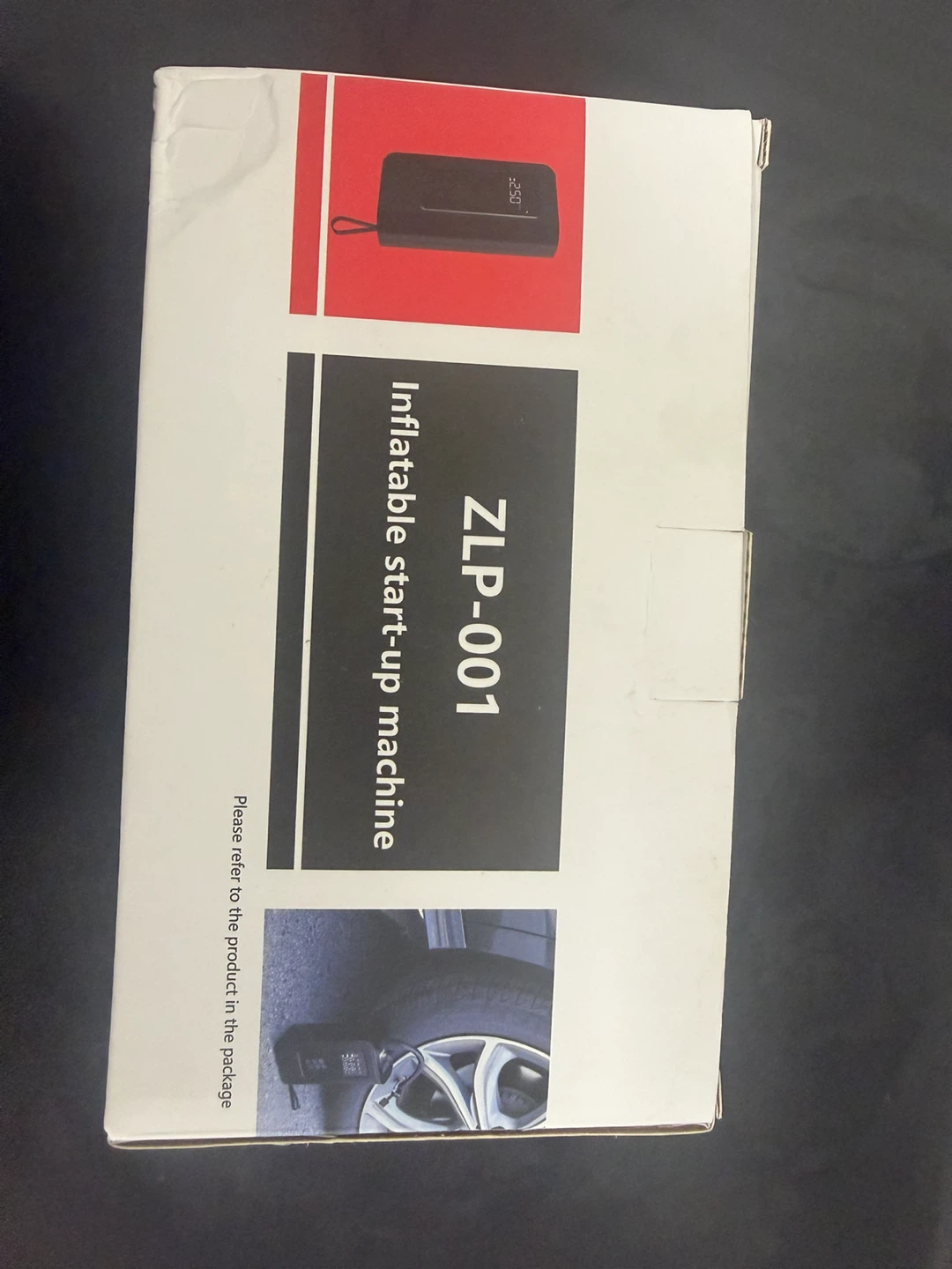 ZLP-001 Portable Car Jump Starter and Tire Inflator