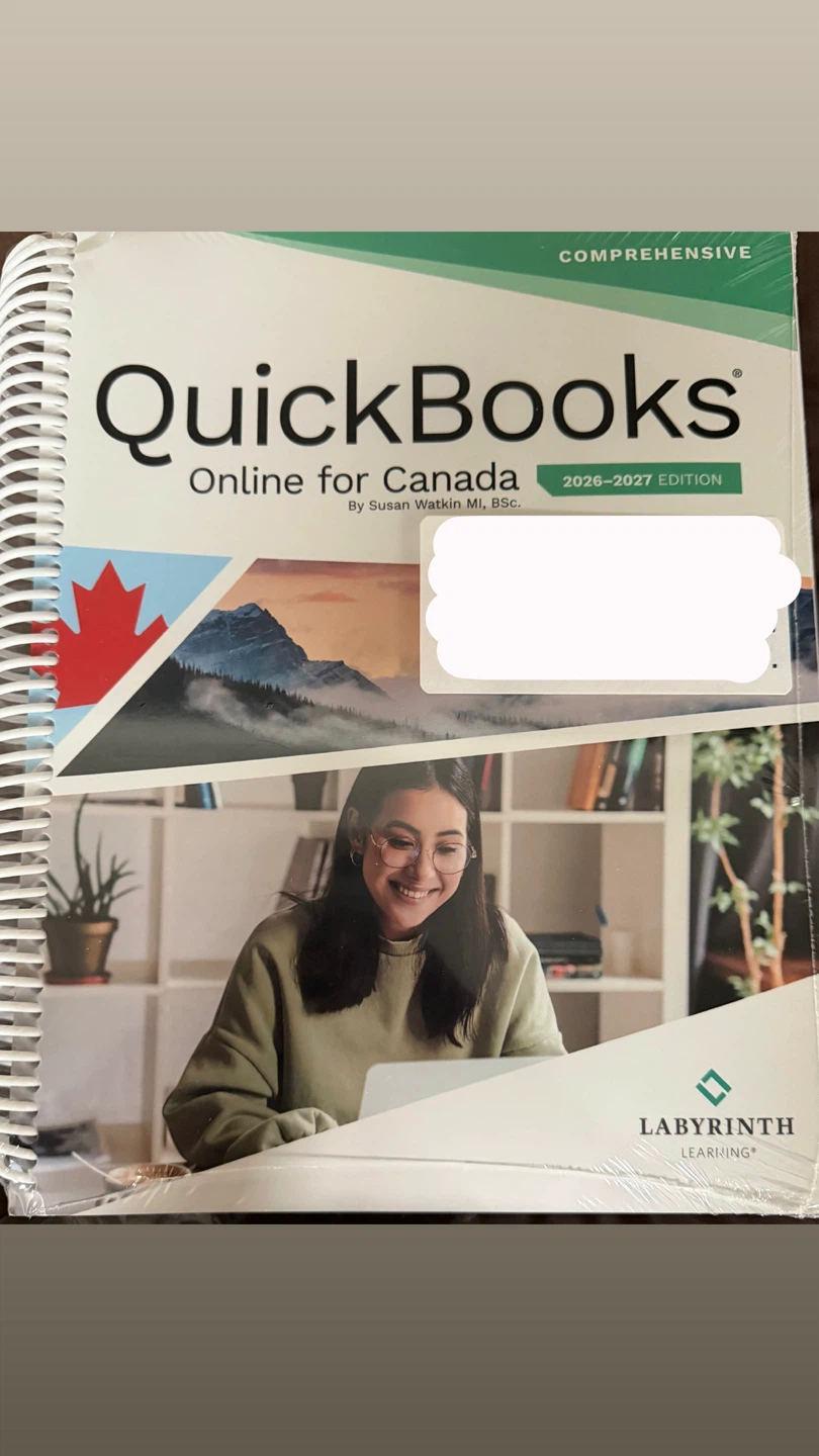 QuickBooks Online for Canada 2026-2027 Edition