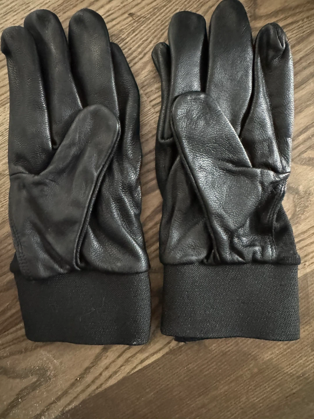 Maserati Black Leather Gloves - photo 2