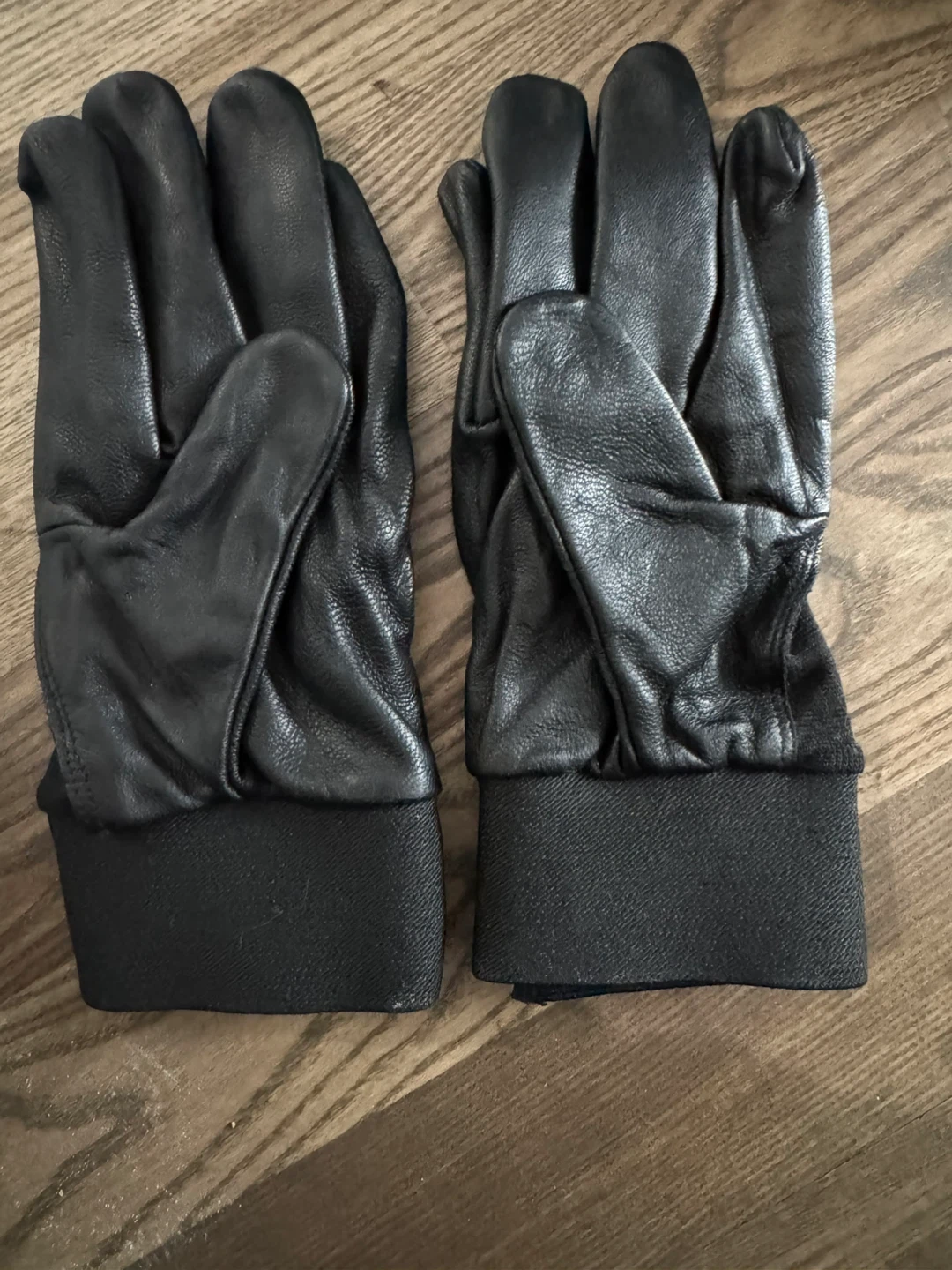 Maserati Black Leather Gloves - photo 4