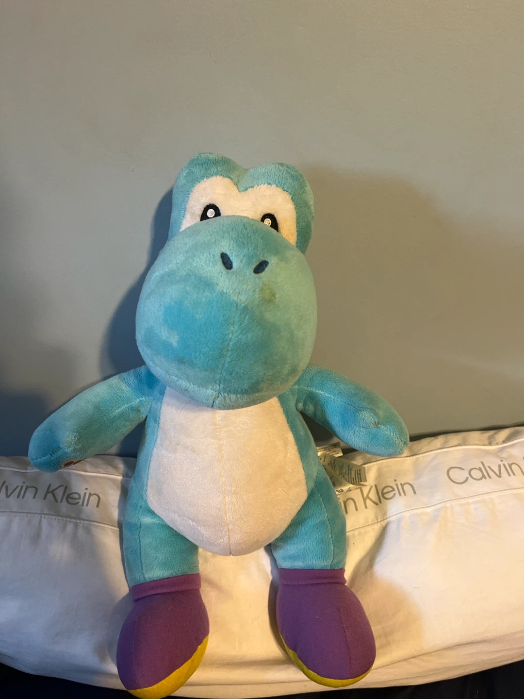 Light Blue Yoshi Plush Toy