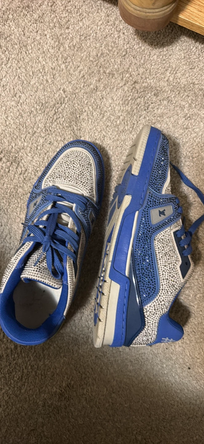 Louis Vuitton LV Trainer Sneakers Blue