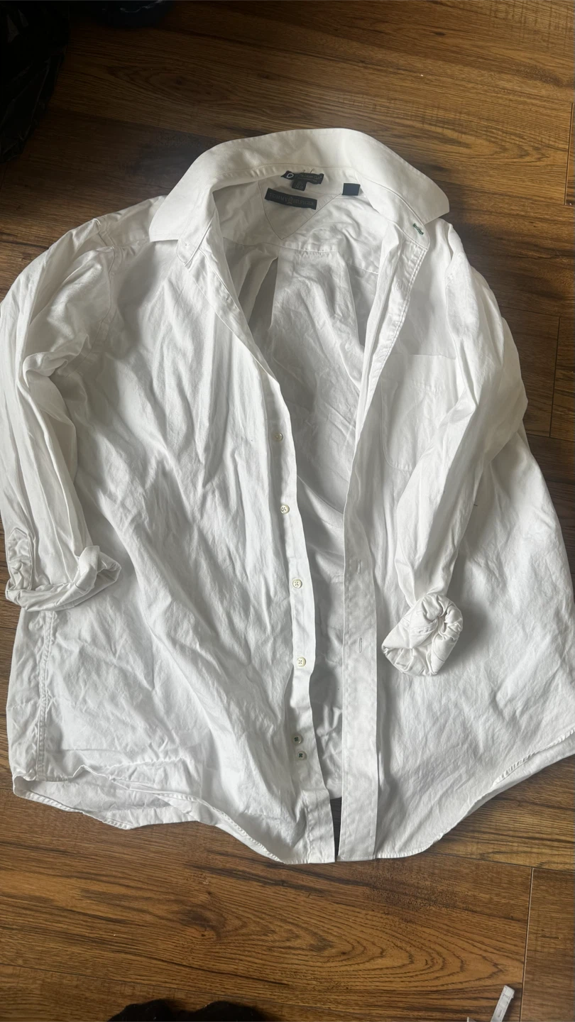 Tommy Hilfiger White Button-Down Shirt