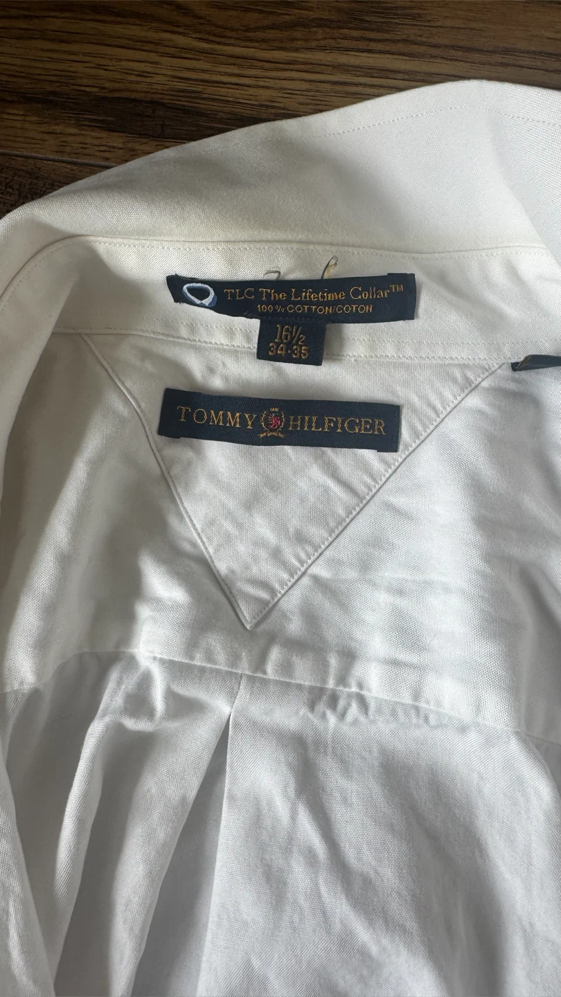 Tommy Hilfiger White Button-Down Shirt - photo 2