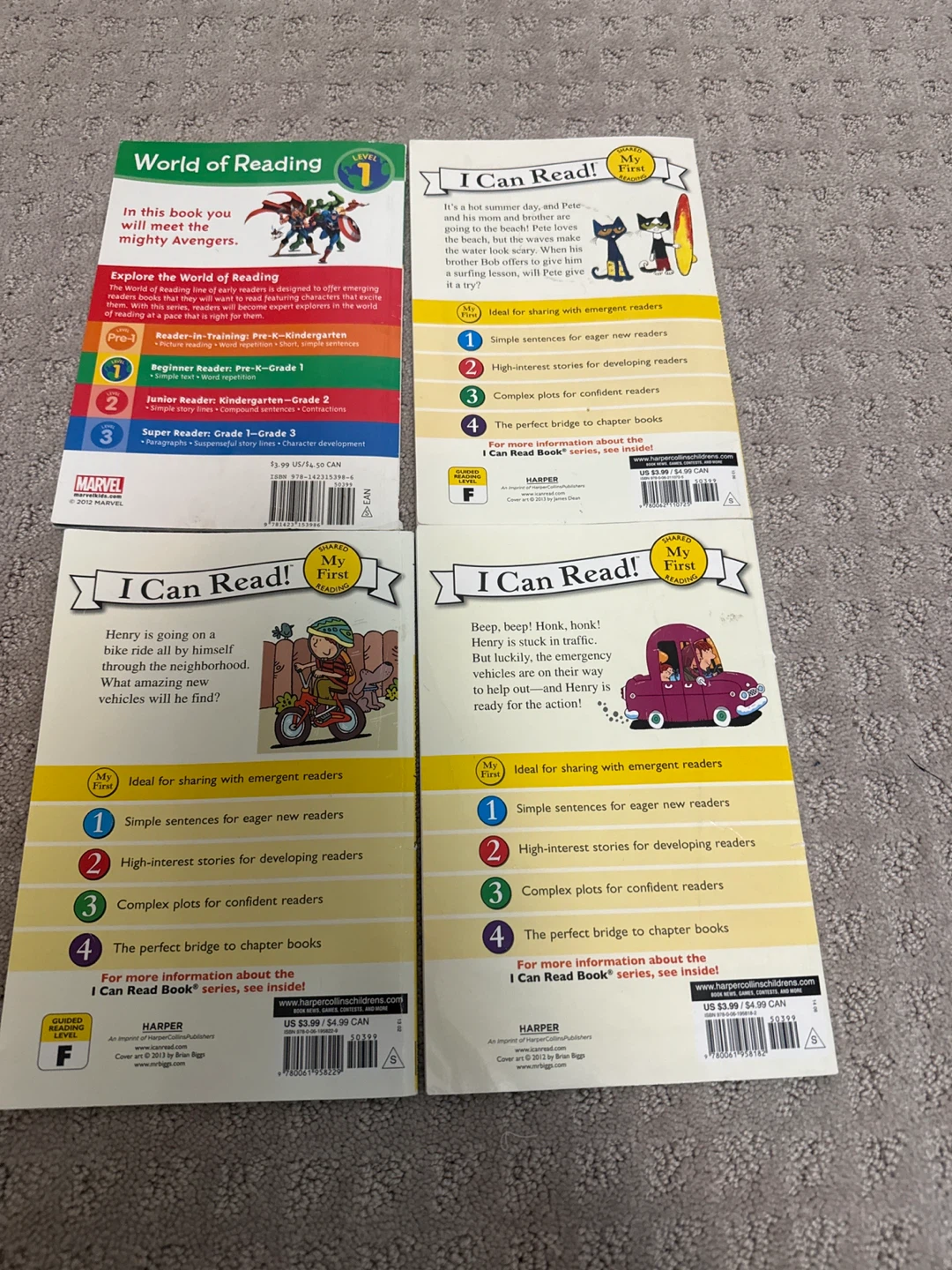 Set of 4 Children's Early Reader Books - photo 2