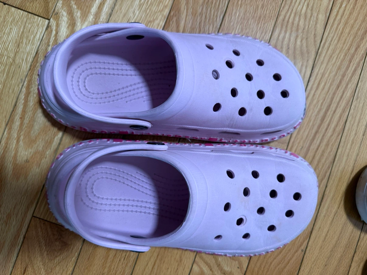 Pink Kats Little Bear Clogs 🏈
