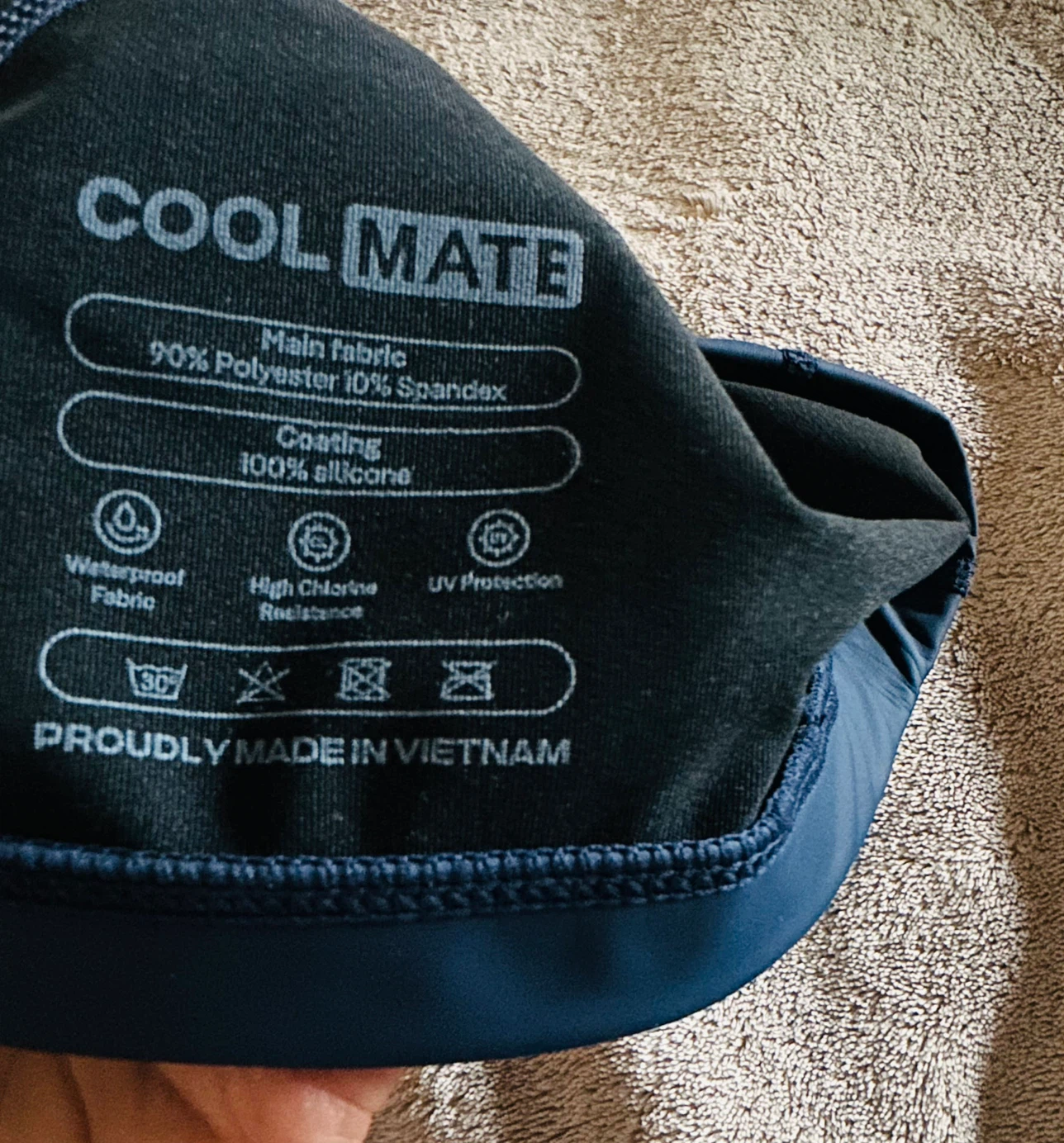 Coolmate Fabric Swim Cap - photo 3