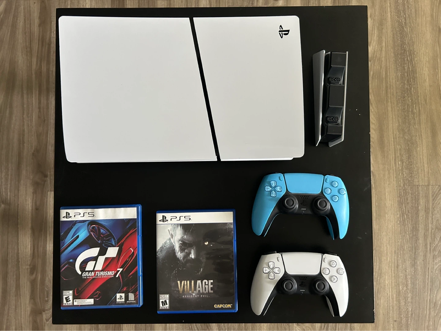 PlayStation 5 PS5 Slim Console Bundle with Games and Controllers