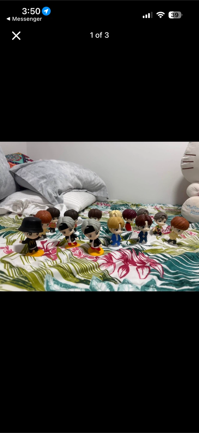 McDonald's BTS Meal Figurines Set
