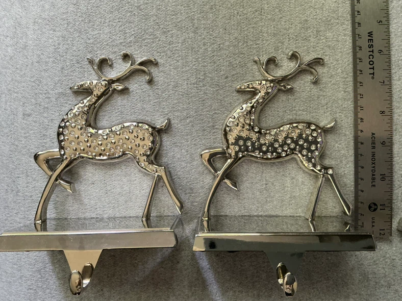 Set of 4 Christmas Stocking Holders - photo 2