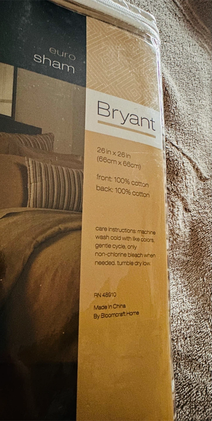 Bloomcraft Home Bryant Euro Two Sham - photo 3