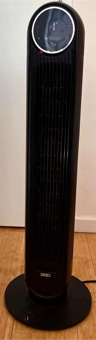 Dreo Black Tower Fan with Remote