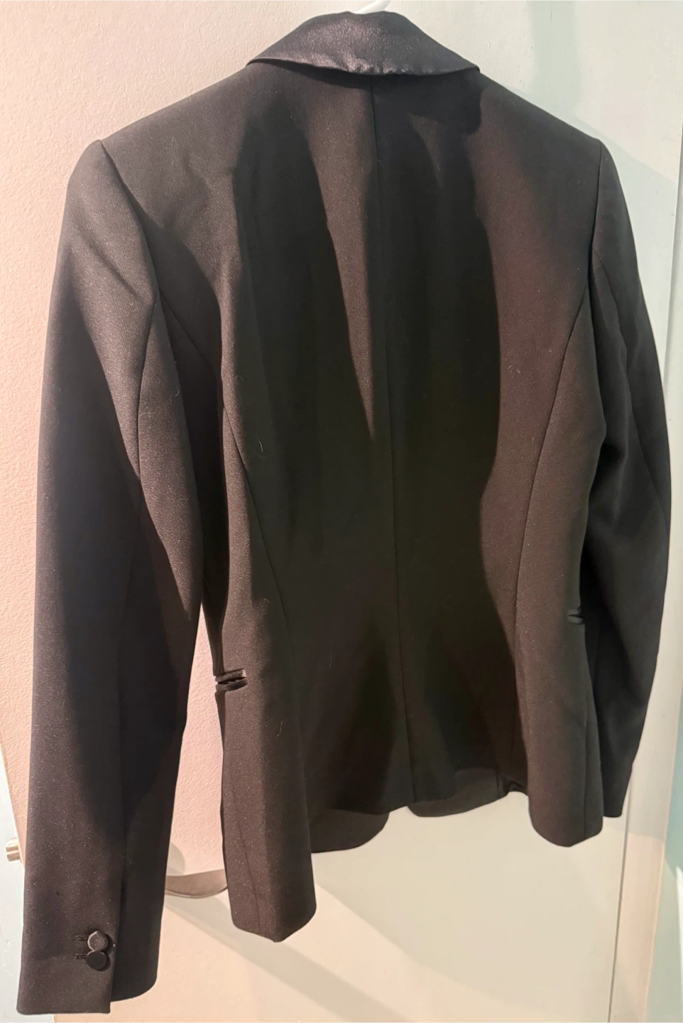Zara Basic Black Tuxedo Blazer - photo 3