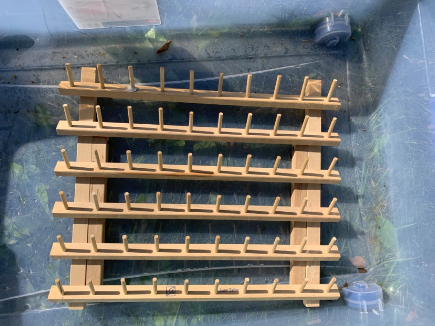 FREE: Wooden Thread Stand.