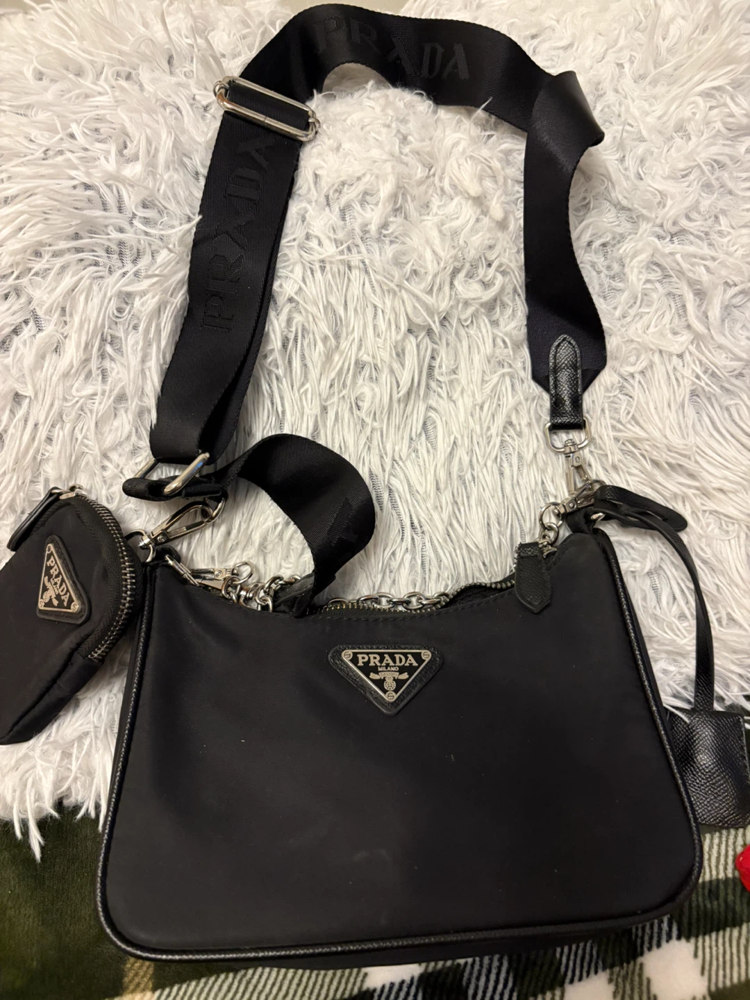 Prada Re-Edition 2005 Nylon Shoulder Bag