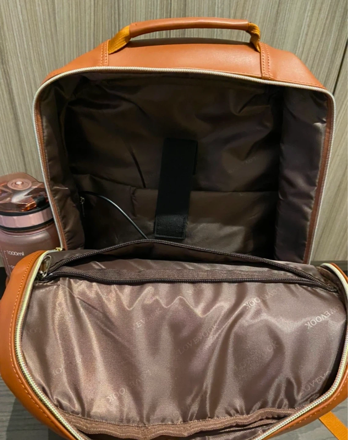 LOVEVOOK Brown Laptop Backpack - photo 4