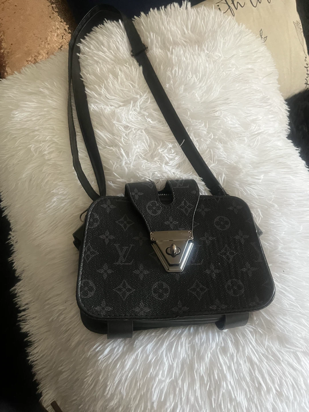 Louis Vuitton Monogram Eclipse Crossbody Bag