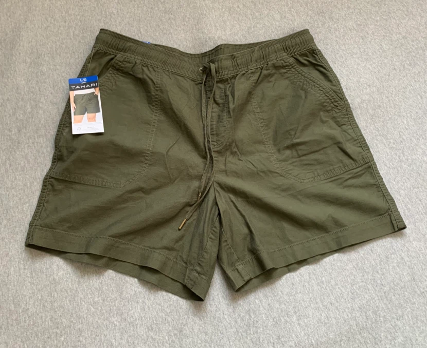 Brand New Tahari Olive Green Shorts - Ladies Large 🏈