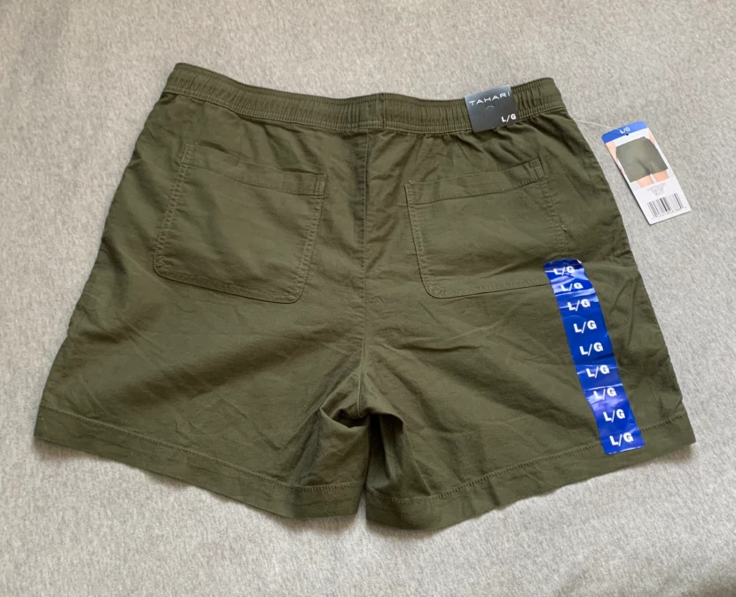 Brand New Tahari Olive Green Shorts - Ladies Large 🏈 - photo 2