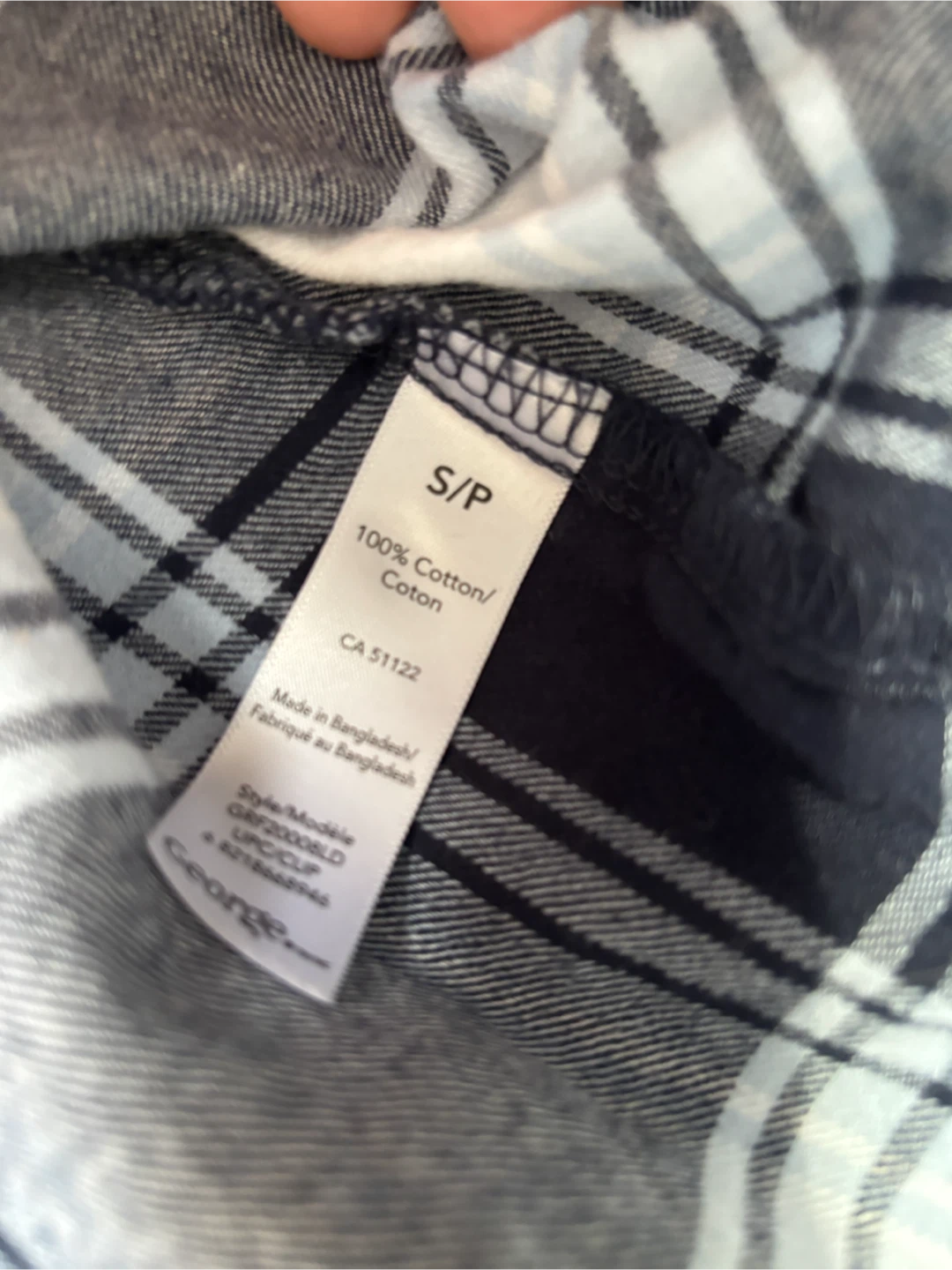 🏈George Plaid Flannel Shirt - photo 2
