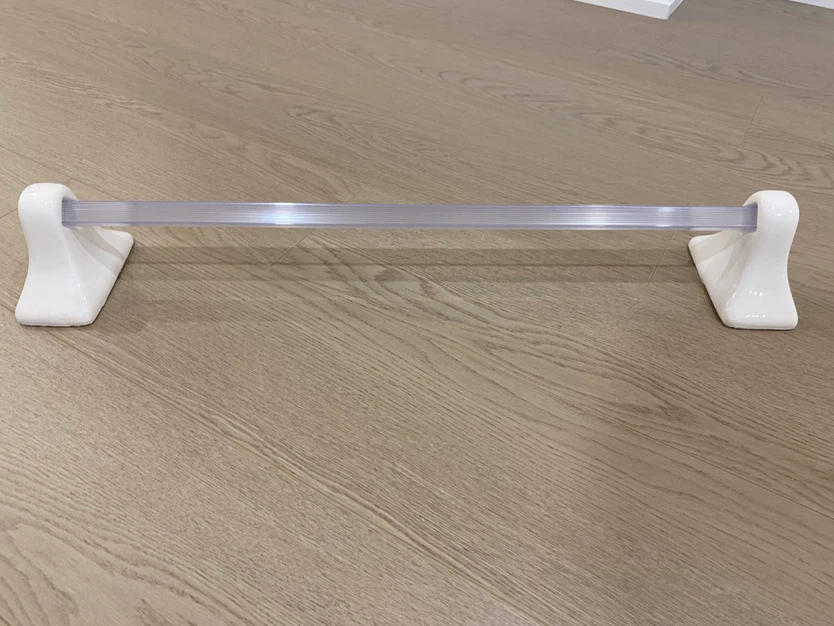 White Ceramic Towel Bars (Set of 2) - photo 3