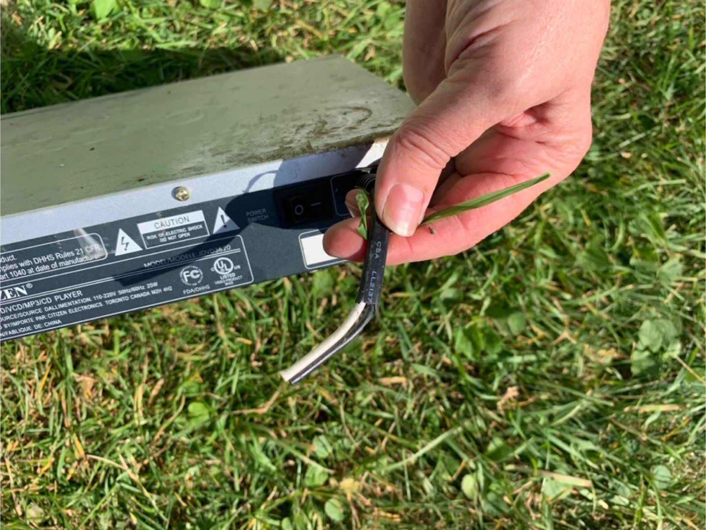 FREE: DVD Player. Needs a cord. - photo 2