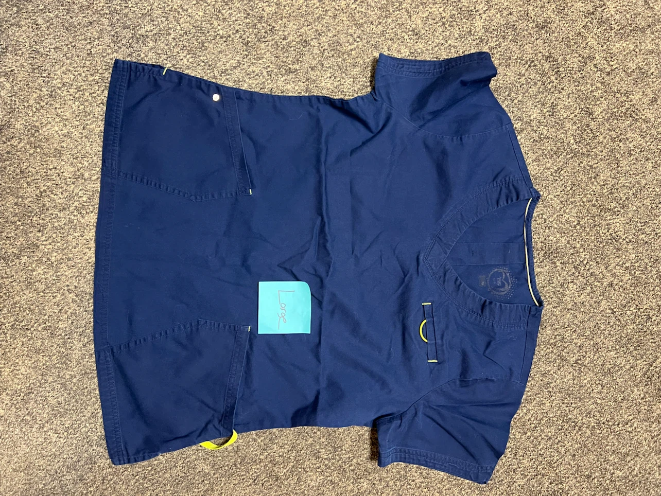 Large Scrub Tops and Pants Set - photo 2