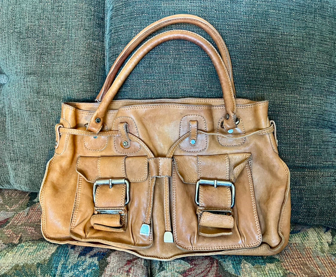 Michael Kors Tan Leather Handbag