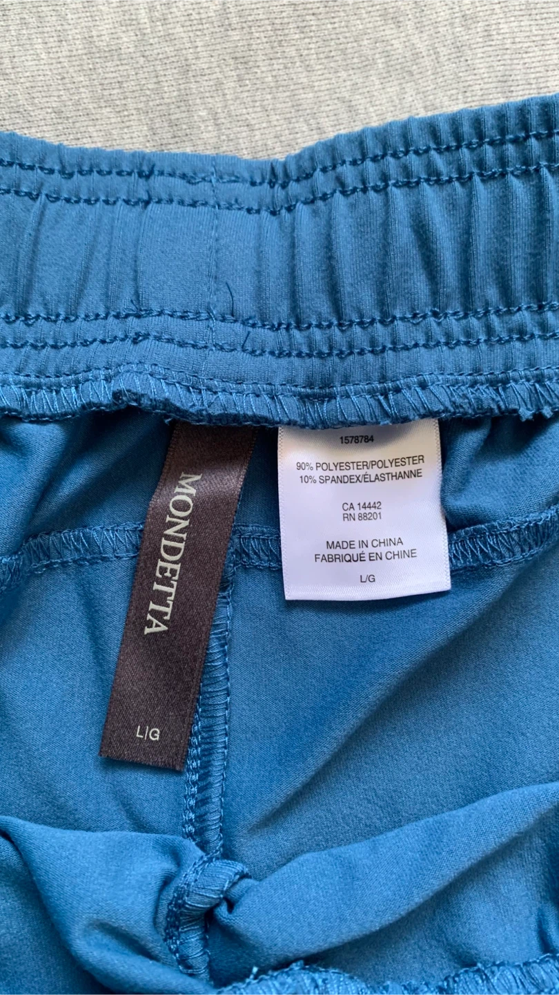 Mondetta Blue Athletic Shorts - (Women’s?) Size Large 🏈 - photo 3
